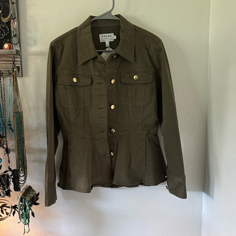 Jacket by Frame Denim.